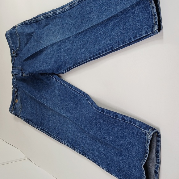 Wrangler George Strait Cowboy Cut Blue Jeans Size 38x 32 31MGSHD - Picture 6 of 16